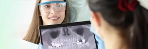 dentysta w ciepłym domu